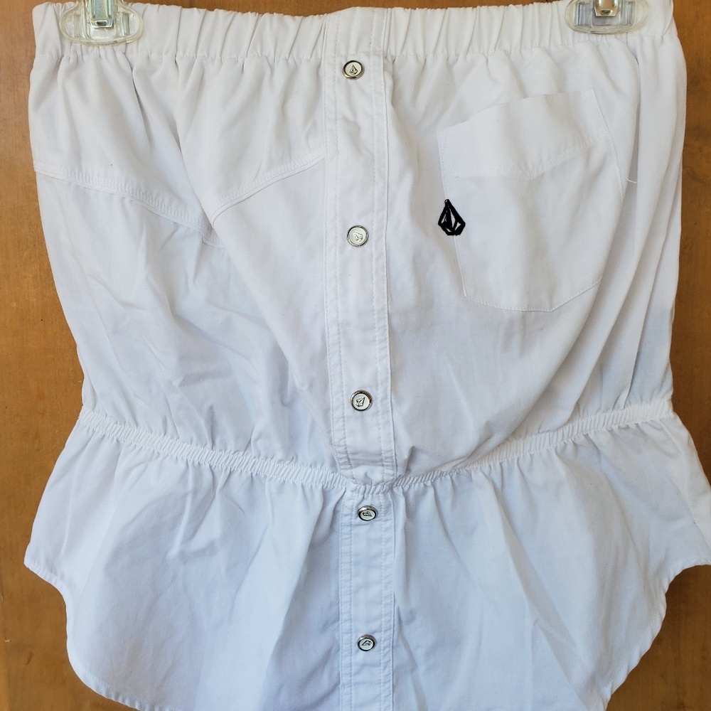 Volcom western style tube top